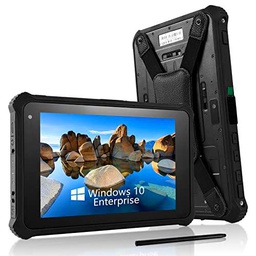 Tableta Robusta y Resistente al Agua de 8 Pulgadas con Batería Extraíble Windows 10 Enterprise: 4G LTE/IP67 / GPS/Dual Wi-Fi/8500mAh 3.8V /Puerto Ethernet /4GB+64GB para la Movilidad Empresarial