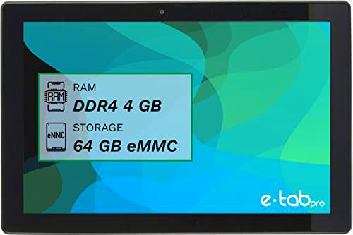 Microtech E-Tab Pro 4+, Tablet Windows 11 con Teclado