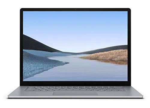 Microsoft Surface Laptop 3 Platino Portátil 38,1 cm (15&quot;) 2496 x 1664 Pixeles Pantalla táctil Intel® Core i7 de 10ma Generación 16 GB LPDDR4x-SDRAM 512 GB SSD Wi-Fi 6 (802.11ax) Windows 10 Pro