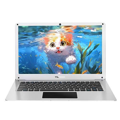 TOPOSH Ordenador portátil portátil portátil 12,5 pulgadas 4 GB RAM + 64 GB SSD Celeron N3350 Dual-Core Gráfico 1,1 GHz Teclado US
