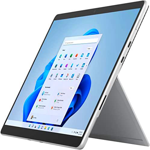 Microsoft Surface Pro 8 4G LTE 128 GB 33 cm (13") Intel® Core i5 8 GB Wi-Fi 6 (802.11ax) Windows 10 Pro Platino
