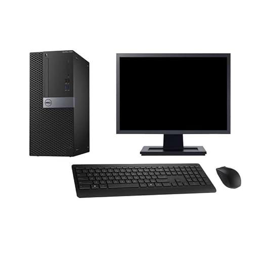 Dell PC Tour 7050 - Pantalla de 22&quot; (Intel G4400, RAM de 16 GB