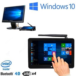 Pipo X9S Mini PC 8.9 "Smart TV Box Intel Cherry Trail z8350 Quad Core Windows 10 4 GB RAM 64 GB ROM Touch Screen Tablet