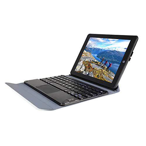 Mini computadora portátil 2 en 1, Windows 11 Procesador Intel N4020C Pantalla táctil HD de 8.9 Pulgadas con Teclado Desmontable 4GB RAM