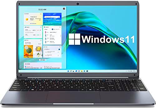 SGIN Ordenador portátil, 15,6 pulgadas, 12 GB RAM 512 GB SSD Windows 11 Notebook