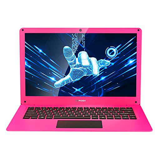 TOPOSH Ordenador Portátil de 12,5 Pulgadas, 4 GB de RAM + 64 GB SSD Intel Celeron N3350 Dual-Core Gráfico 1.1 GHz